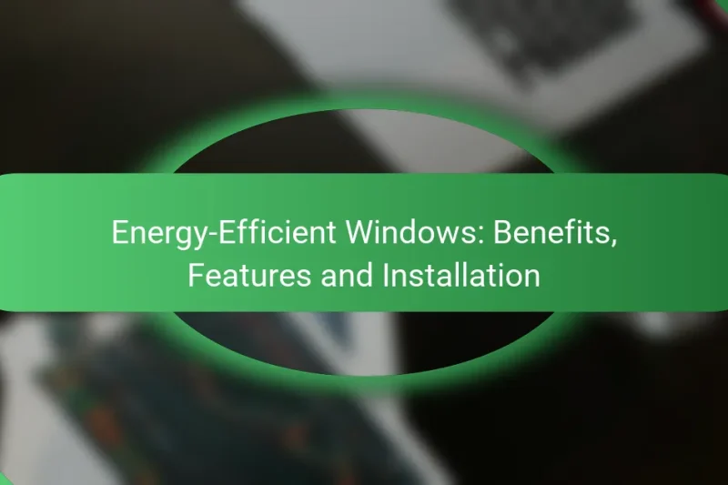 Energy-Efficient Windows: Benefits, Features and Installation