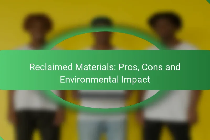 Reclaimed Materials: Pros, Cons and Environmental Impact
